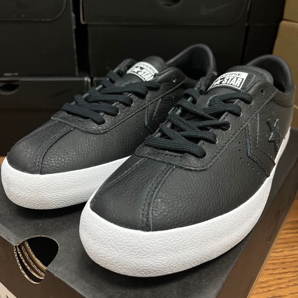Converse Men's Black and Grey Trainers